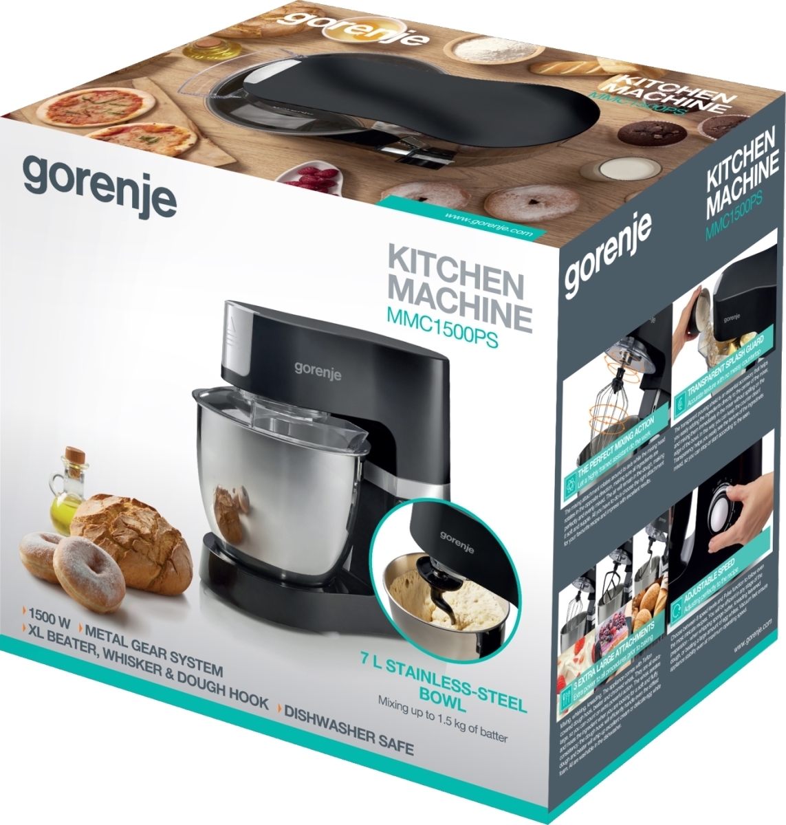 Кухонная машина Gorenje MMC1500PS фото 