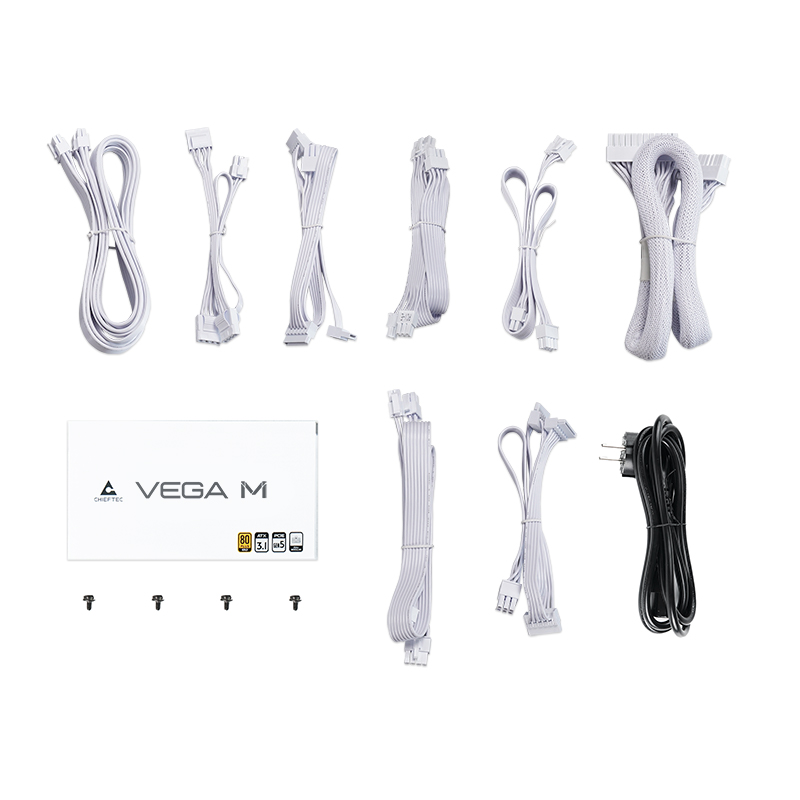 Блок питания CHIEFTEC Vega M White (PPG-1000-CW) фото 