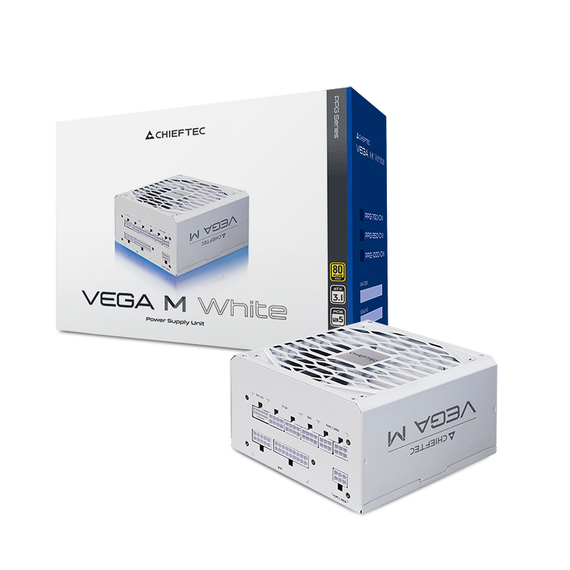 Блок питания CHIEFTEC Vega M White (PPG-1000-CW) фото 