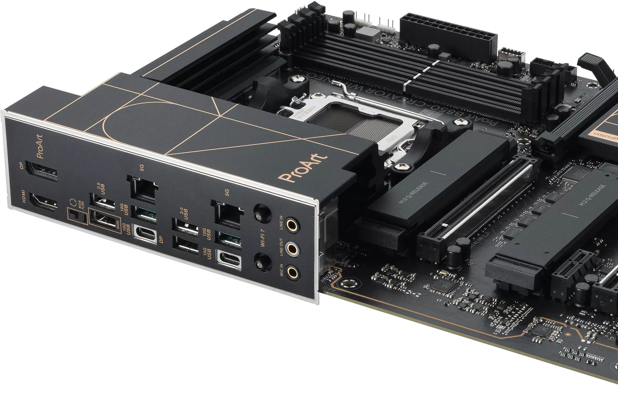 Материнcкая плата ASUS PROART B850-CREATOR WIFI NEO (90MB1P60-M0EAY0) фото 