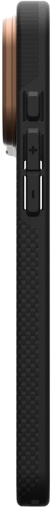 Чехол UAG для iPhone 17 Pro Max, Fibr Armr Magsafe, Kevlar Graphite/Bronze (114554113985) фото 