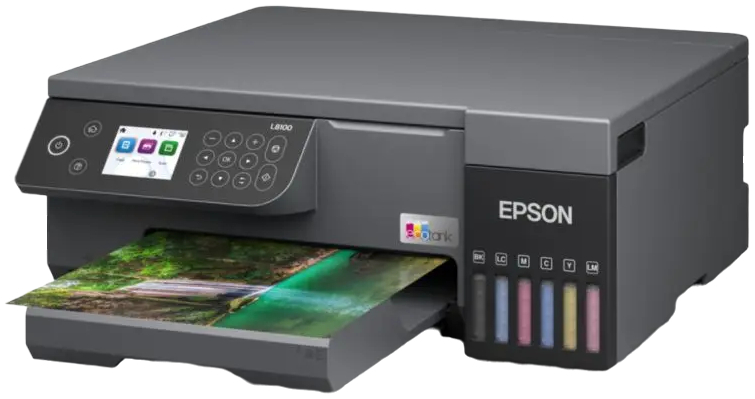 МФУ струйное Epson EcoTank L8100 c Wi-Fi (C11CK94401) фото 
