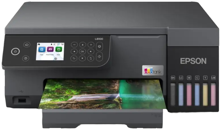 МФУ струйное Epson EcoTank L8100 c Wi-Fi (C11CK94401) фото 