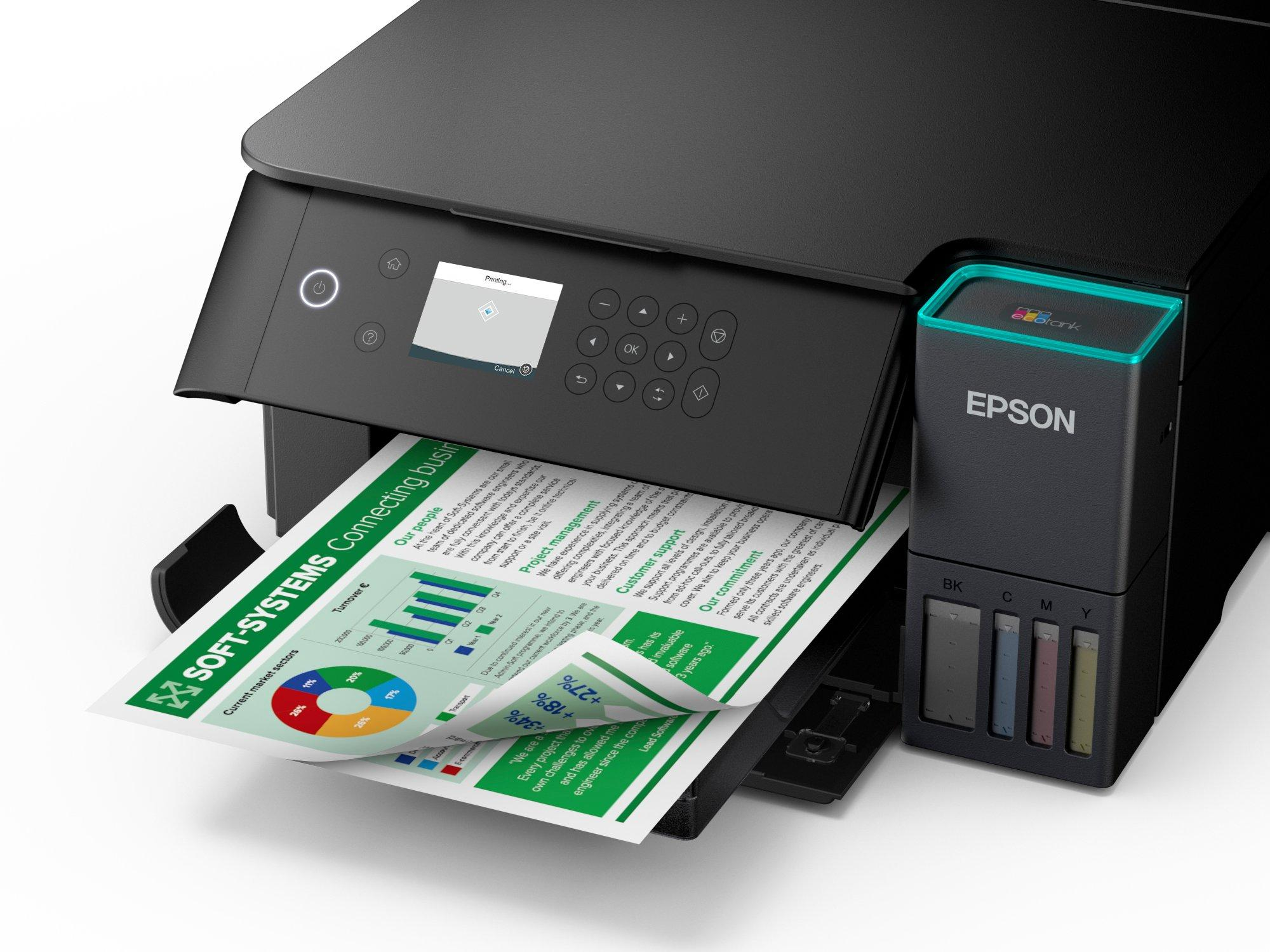 БФП струменевий Epson EcoTank L6360 з Wi-Fi (C11CL42402)фото