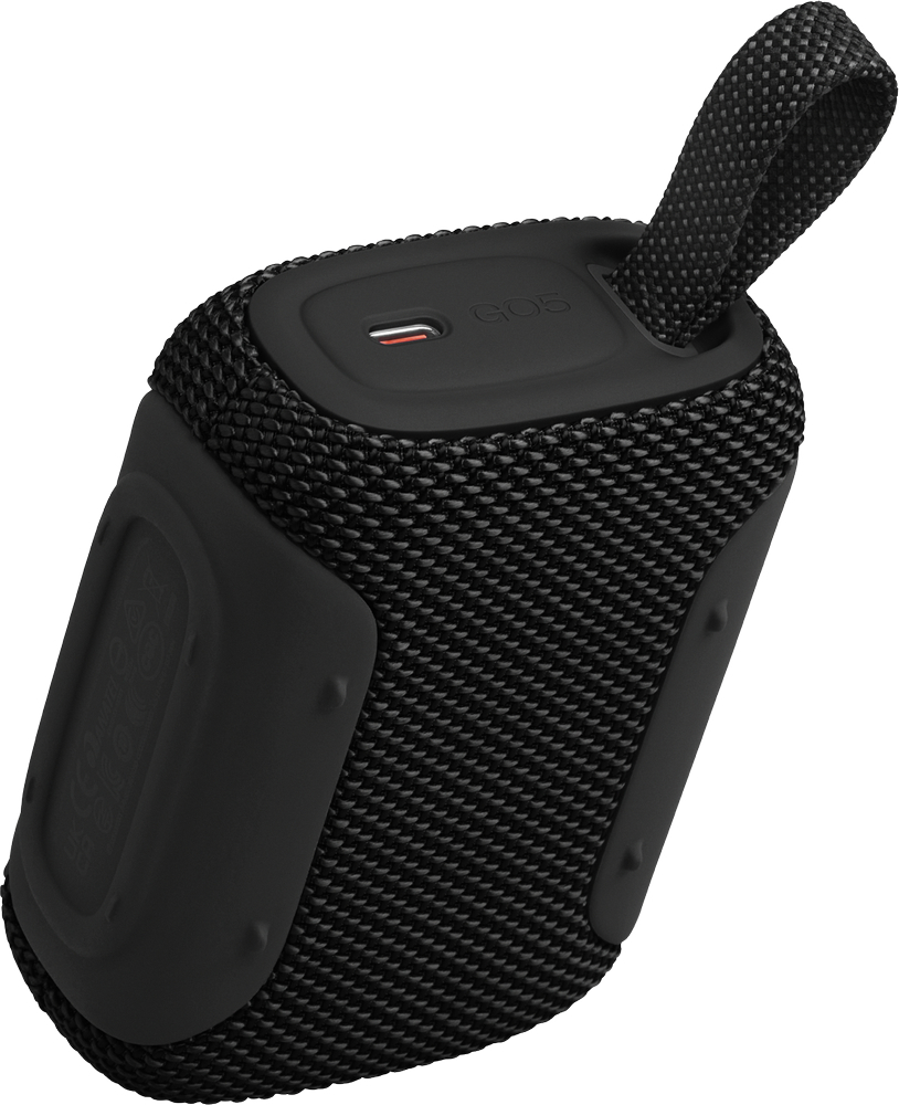Портативная акустика JBL GO 5 Black (JBLGO5BLK) фото 