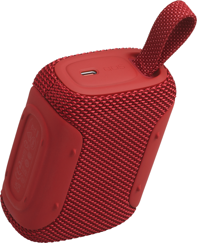Портативная акустика JBL GO 5 Red (JBLGO5RED) фото 