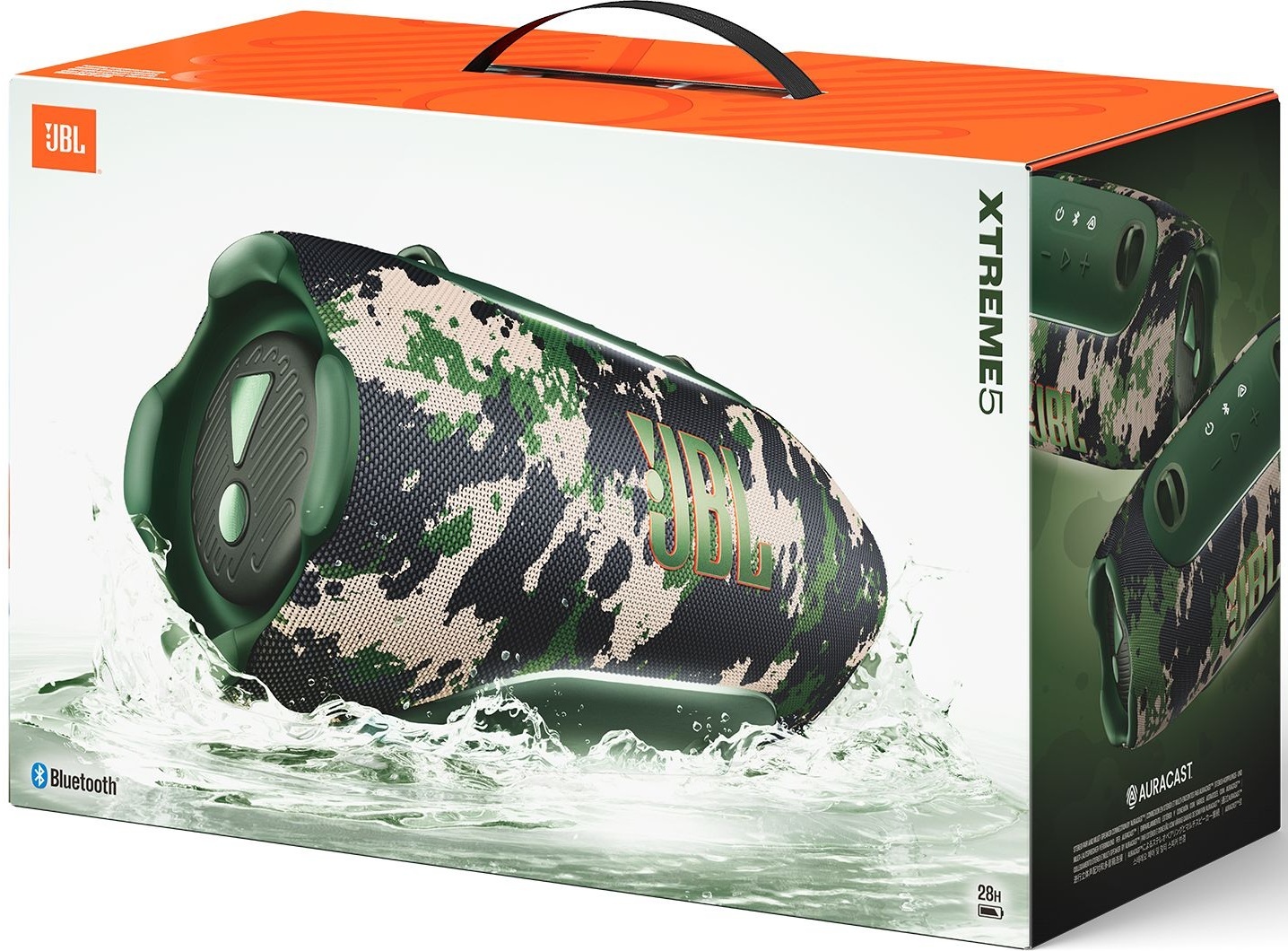Портативна акустика JBL Xtreme 5 Camouflage (JBLXTREME5SQUAD)фото