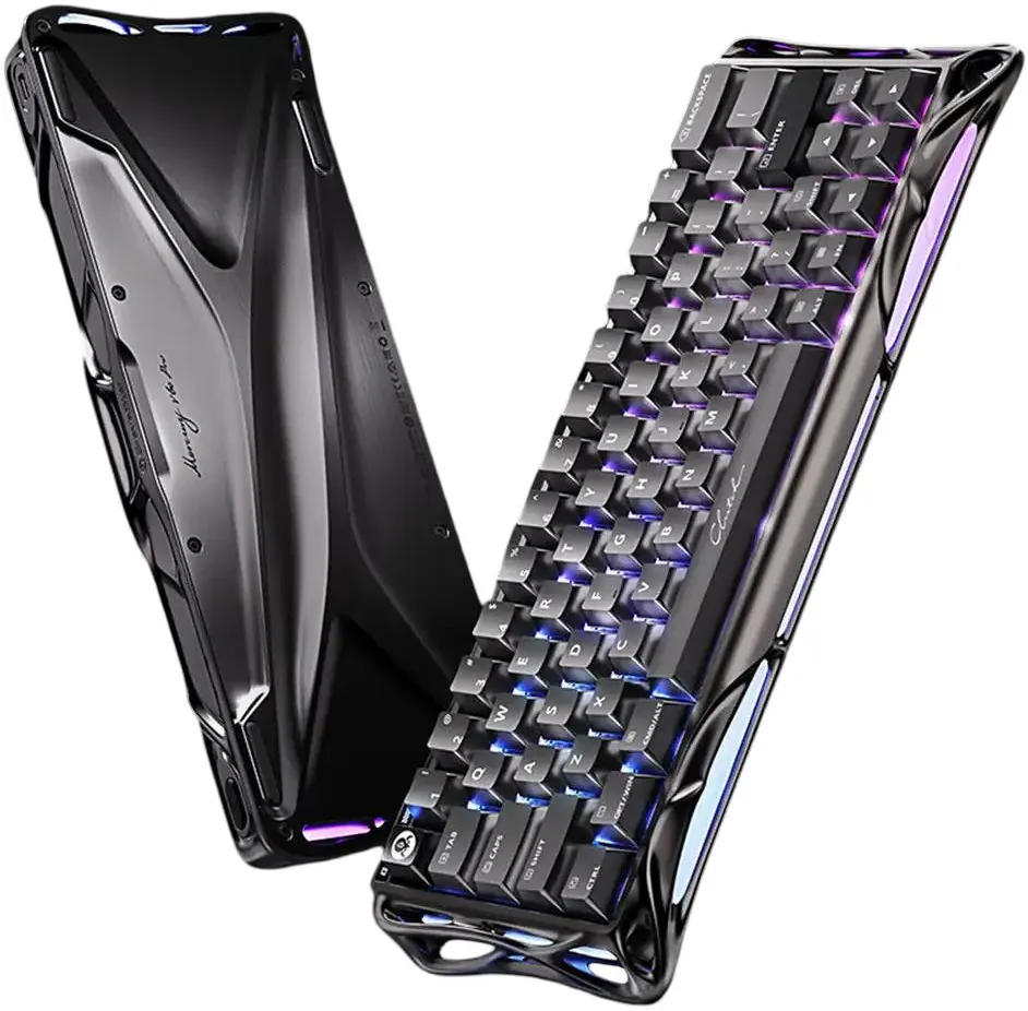 Клавиатура GravaStar Mercury V60 Pro 60keys GunMetal (GSV60PRO_XTAL_BLK) фото 10