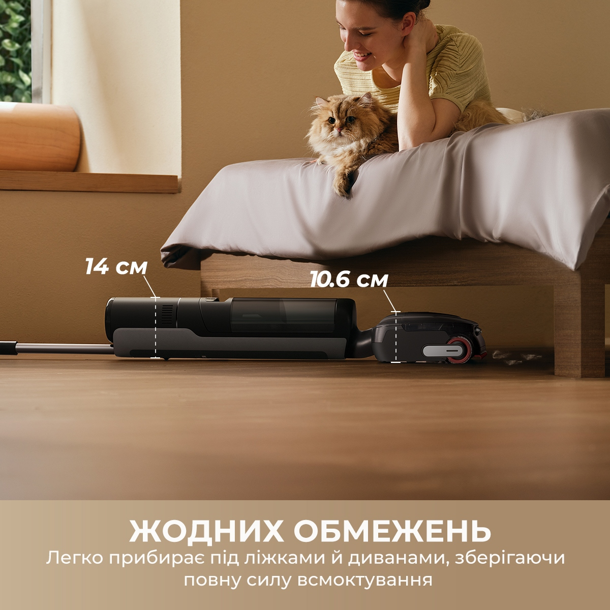 Аккумуляторный пылесос Dreame Pro FoamWash HHR46D фото 