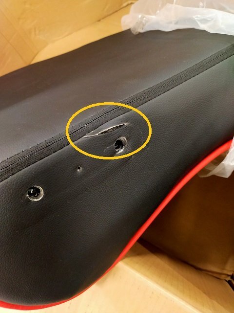 Крісло ігрове 2E Gaming BUSHIDO II Black/Redфото2