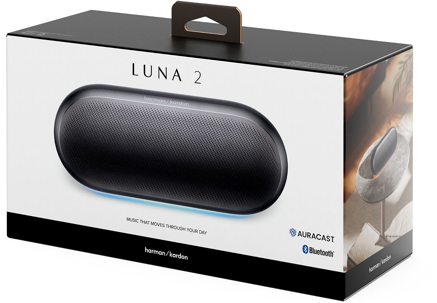 Портативна акустика Harman-Kardon Luna 2 Black (HKLUNA2BLKEU)фото