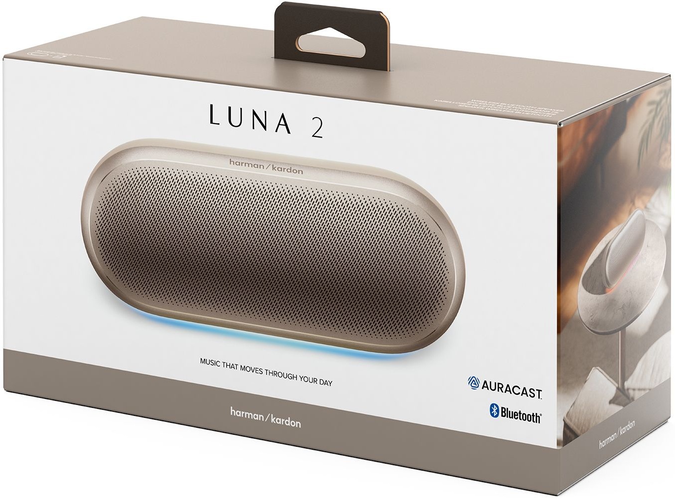 Портативна акустика Harman-Kardon Luna 2 Sand (HKLUNA2WSDEU)фото