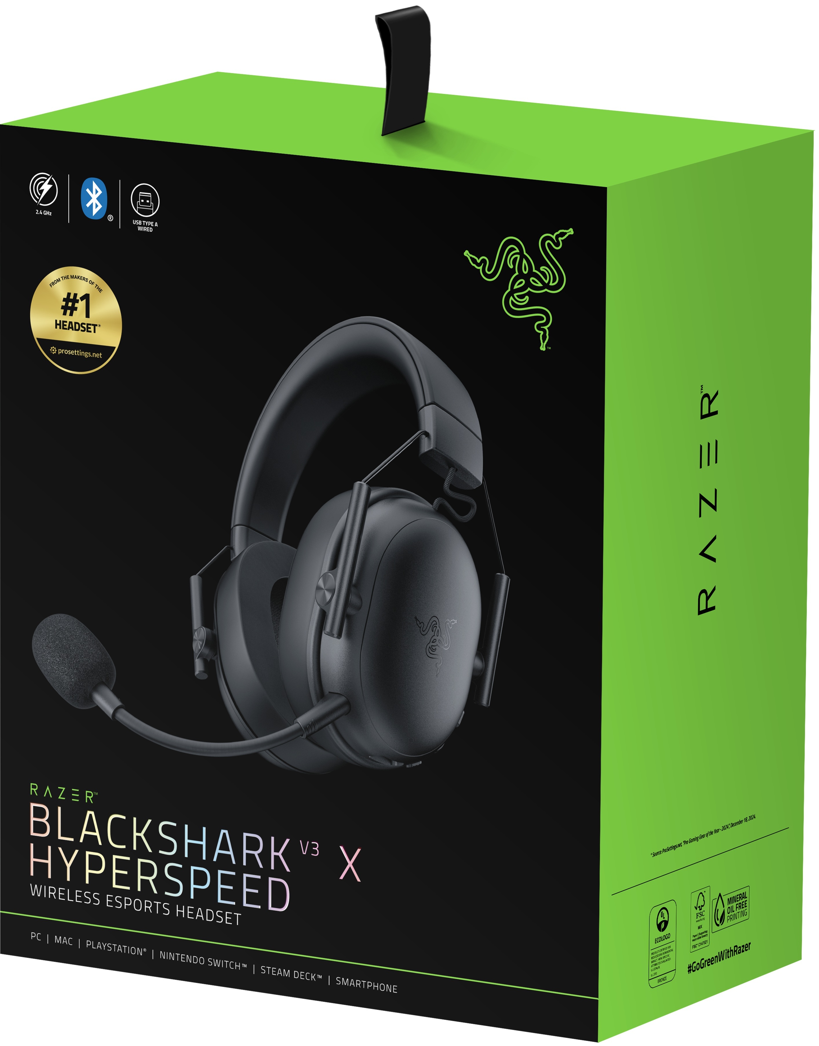 Игровая гарнитура Razer BlackShark V3 X Hyperspeed Black (RZ04-05420100-R3M1) фото 9