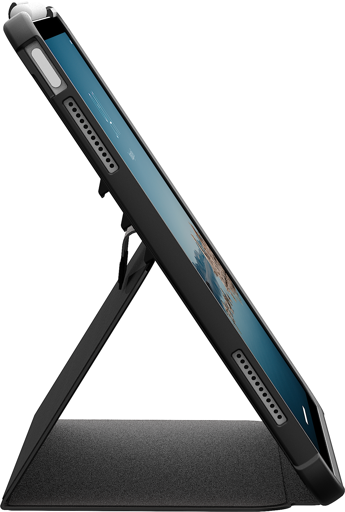 Чехол UAG для iPad Air 13" (Gen 3, 2026) Plyo LT, Ice/Black (124498114043) фото 