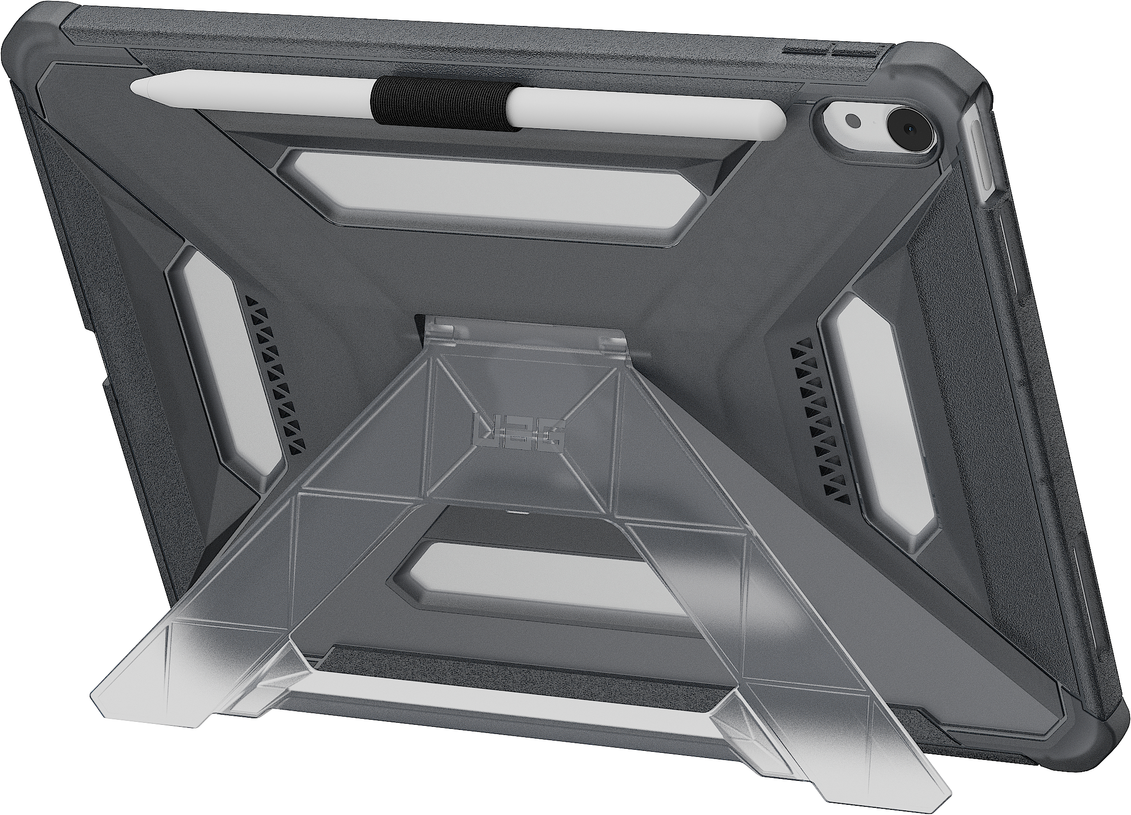 Чохол UAG для iPad 11" A16 (Gen 11, 2025) Scout+, Ash (124495113131)фото3