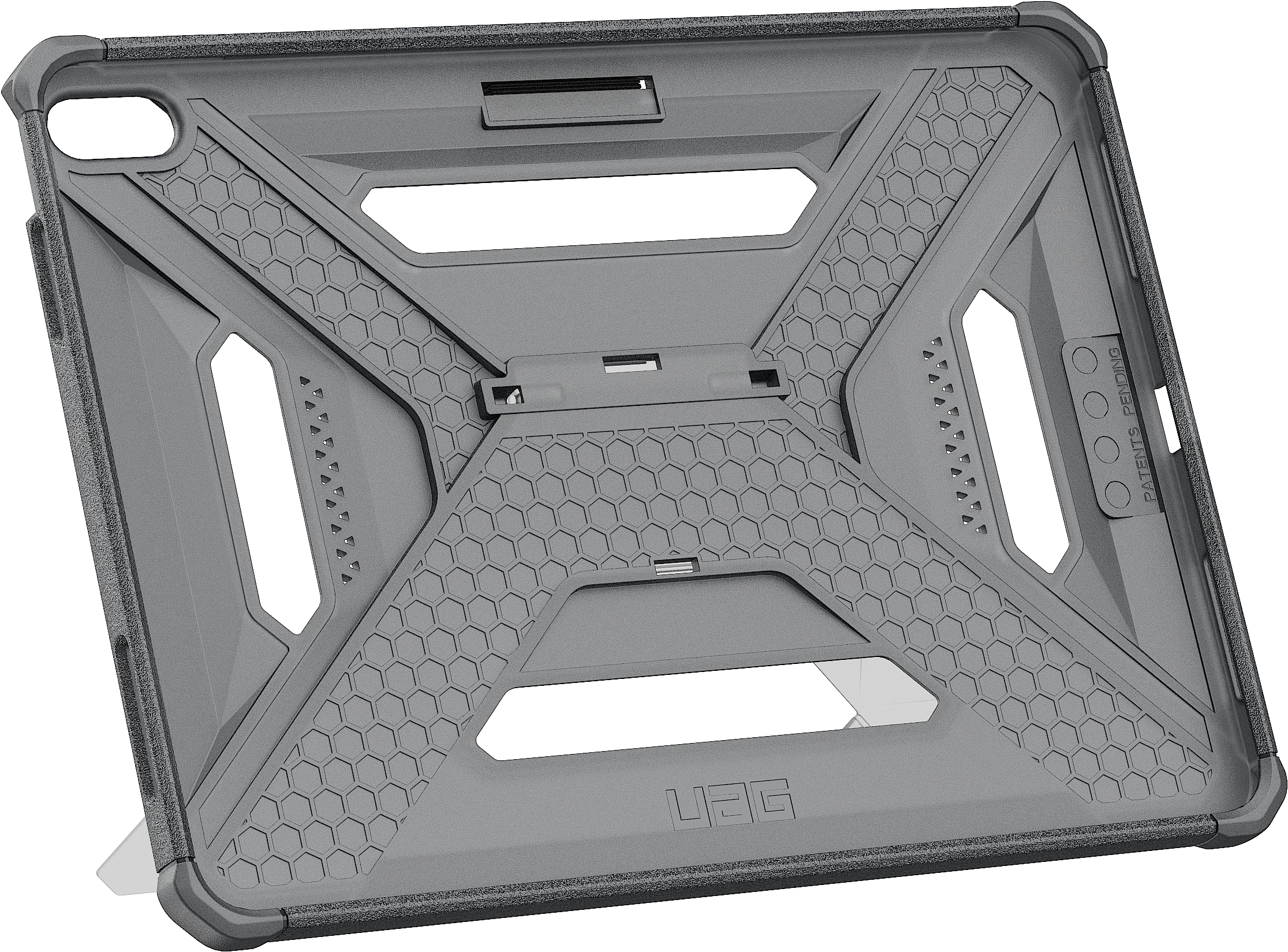 Чохол UAG для iPad 11" A16 (Gen 11, 2025) Scout+, Ash (124495113131)фото2