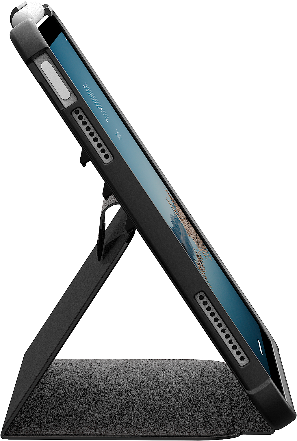 Чехол UAG для iPad Air 11" (Gen 8, 2026) Plyo LT, Ice/Black (124497114043) фото 4