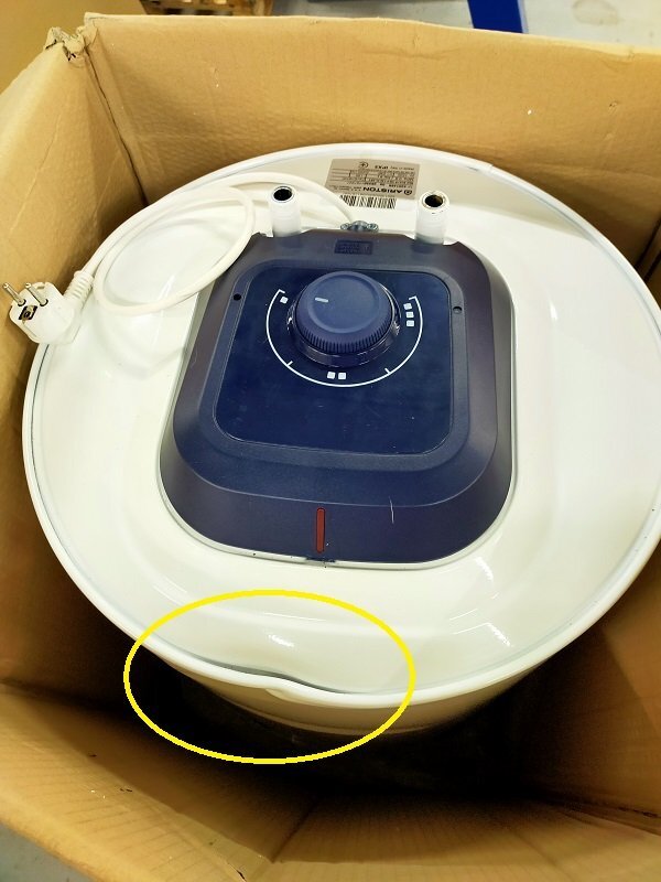 Бойлер Ariston BLU1 R 100V 1,5K PL DRYфото