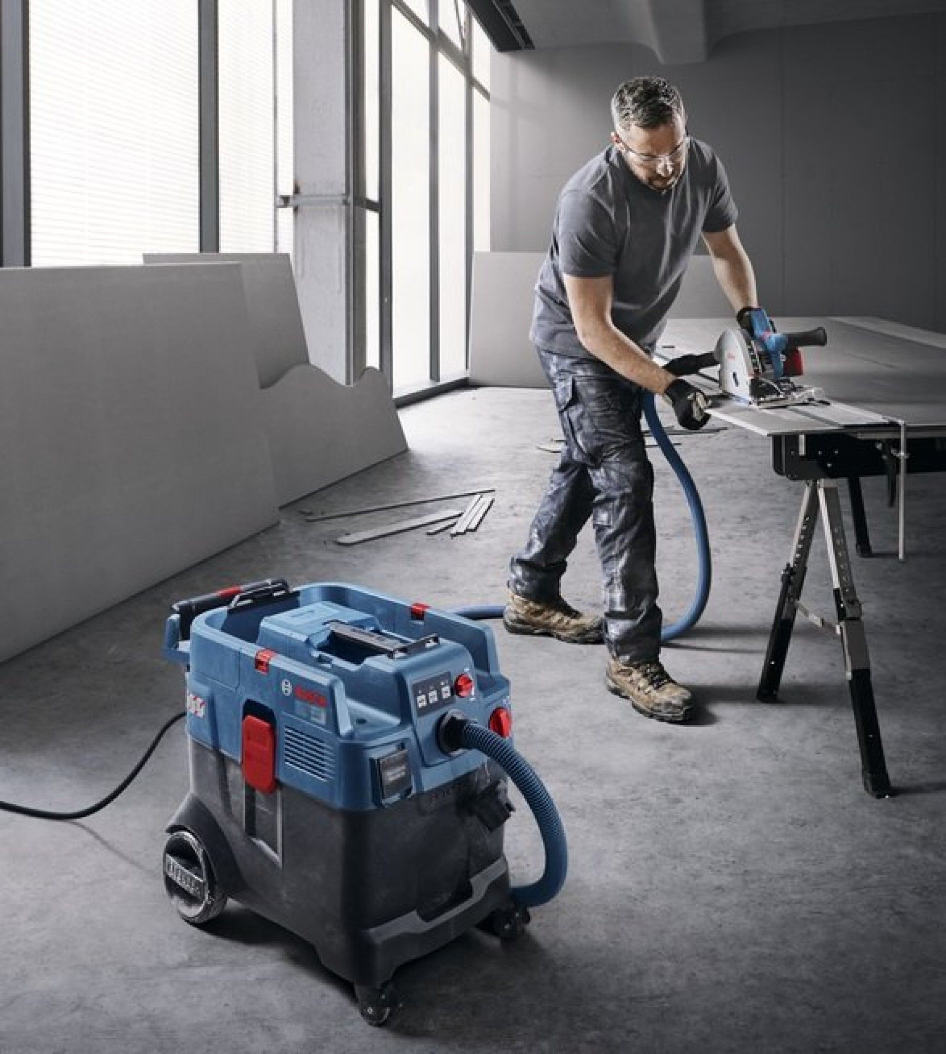 Профессиональный пылесос Bosch Professional GAS 12-40 MA 1200Вт (0.601.9M0.120) фото7