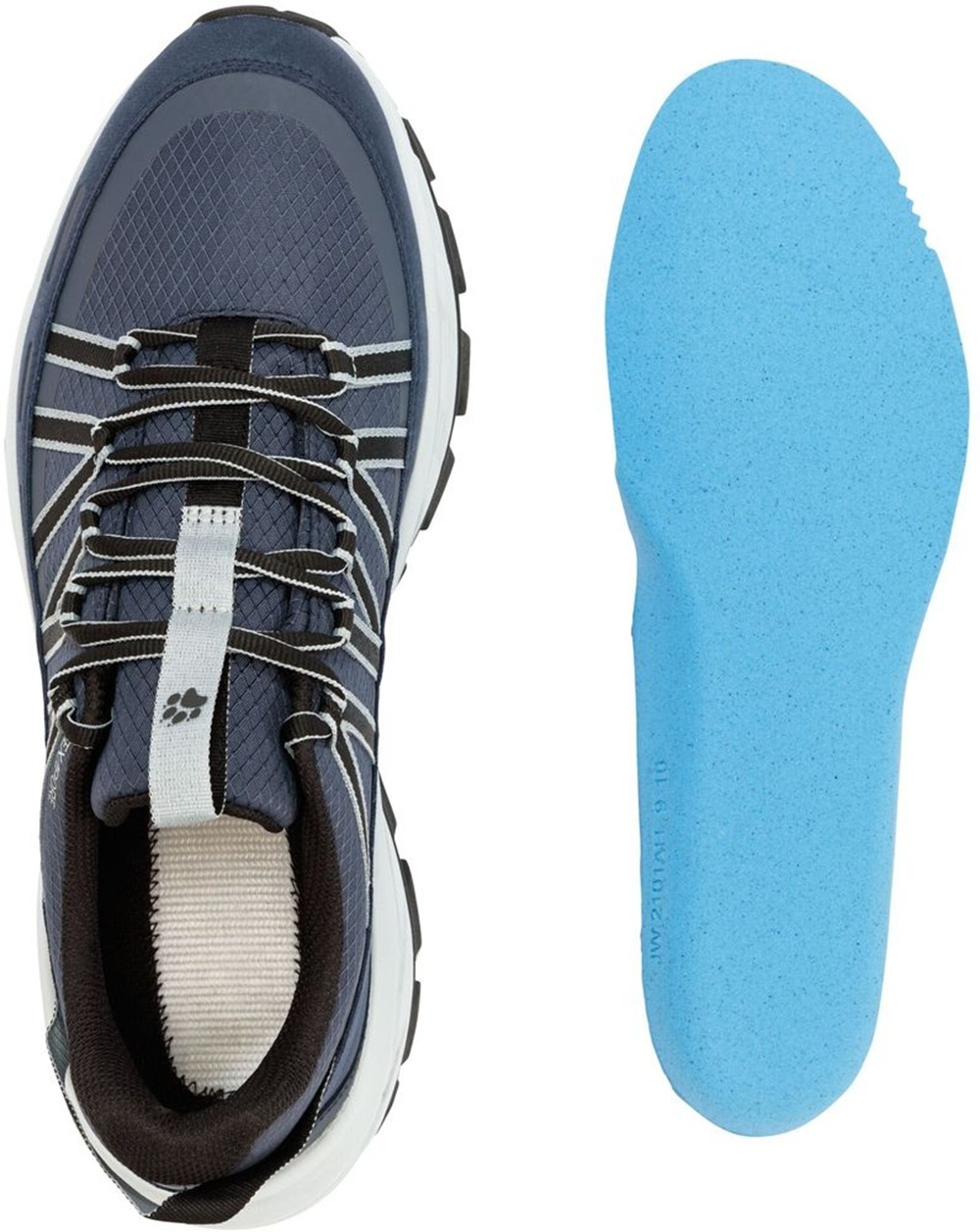 Кроссовки мужские Jack Wolfskin Wild Hike Texapore Low M A65577_C0412 45 (10,5 UK) синые фото 