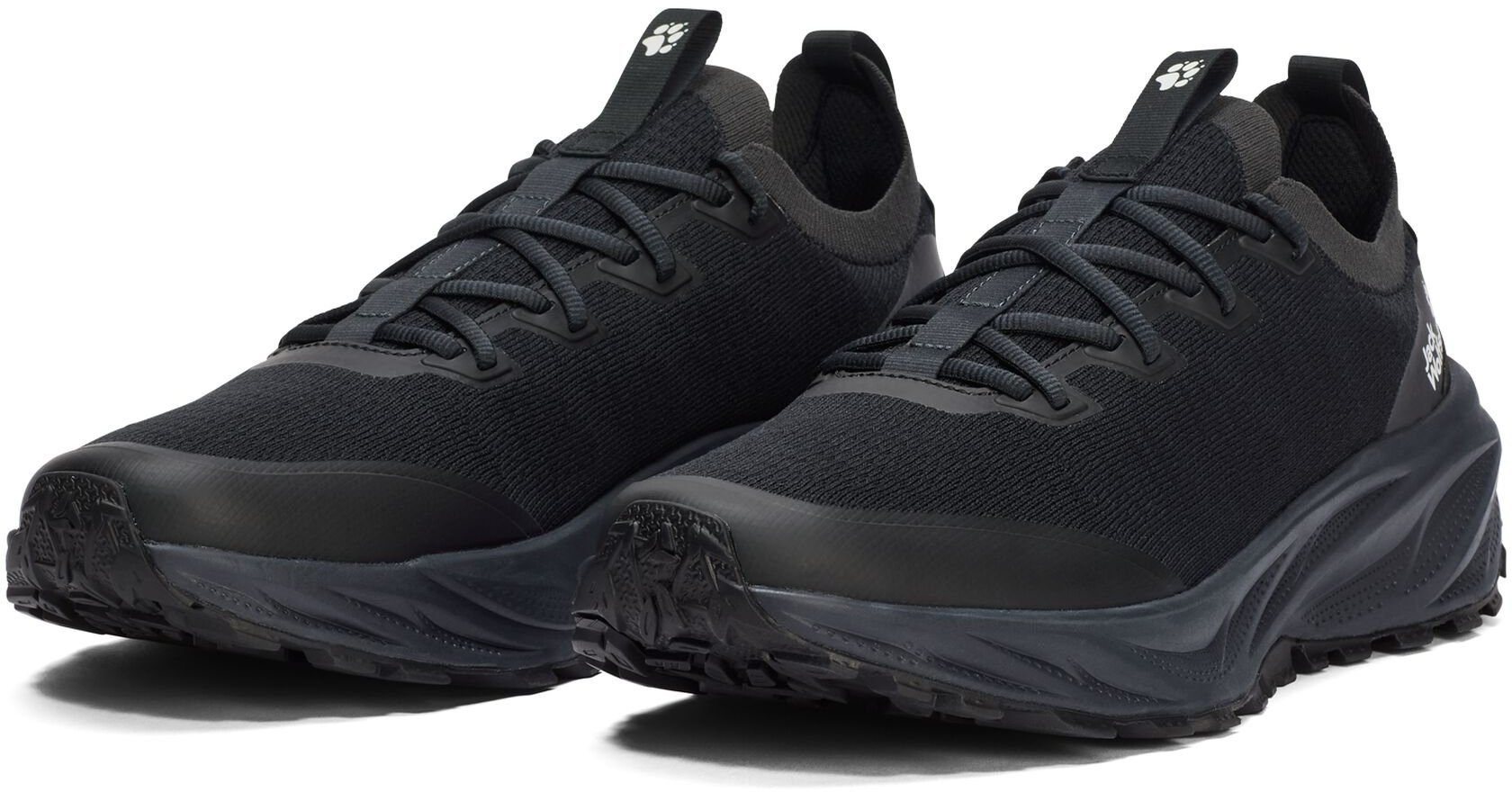 Кроссовки мужские Jack Wolfskin Ps Trail Knit Low M A65583_6350 42 (8 UK) темно-серые фото 