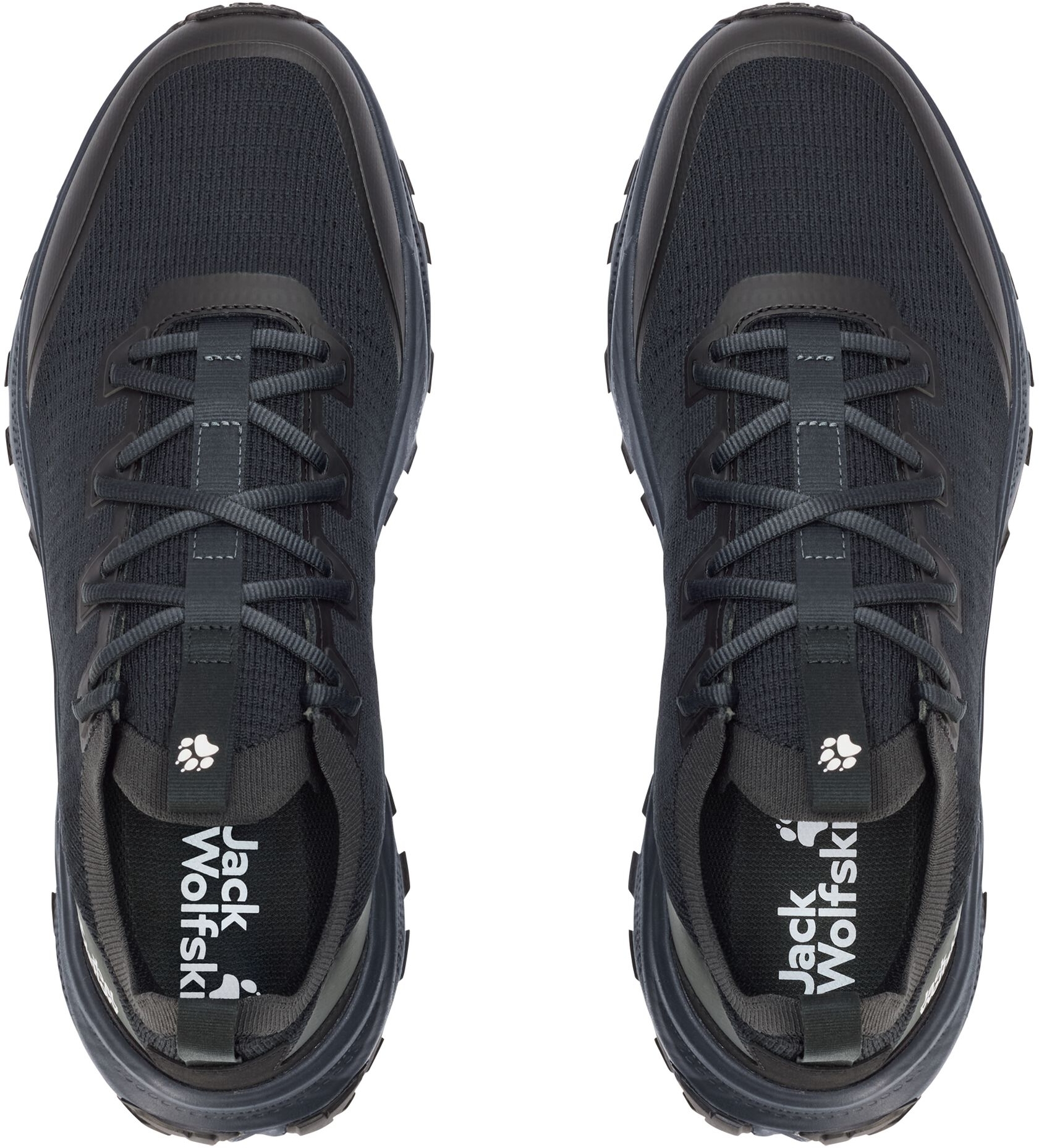 Кроссовки мужские Jack Wolfskin Ps Trail Knit Low M A65583_6350 42 (8 UK) темно-серые фото 