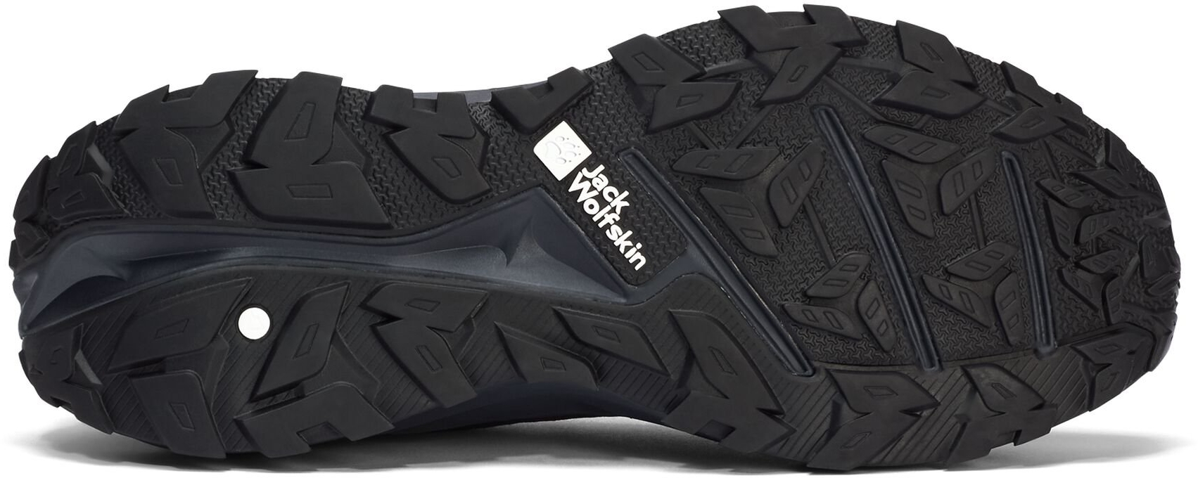 Кроссовки мужские Jack Wolfskin Ps Trail Knit Low M A65583_6350 42 (8 UK) темно-серые фото 