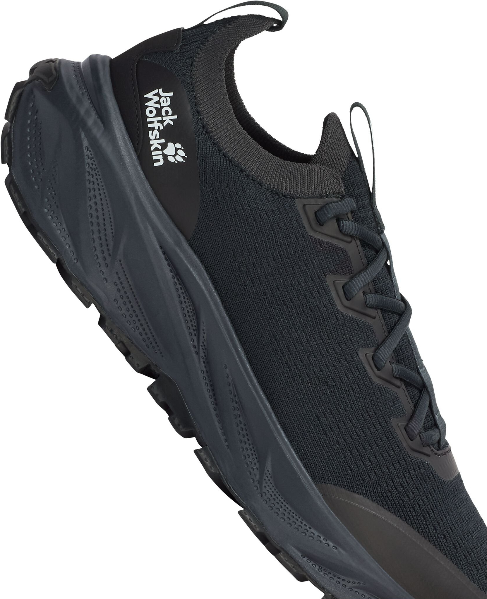 Кроссовки мужские Jack Wolfskin Ps Trail Knit Low M A65583_6350 42 (8 UK) темно-серые фото 