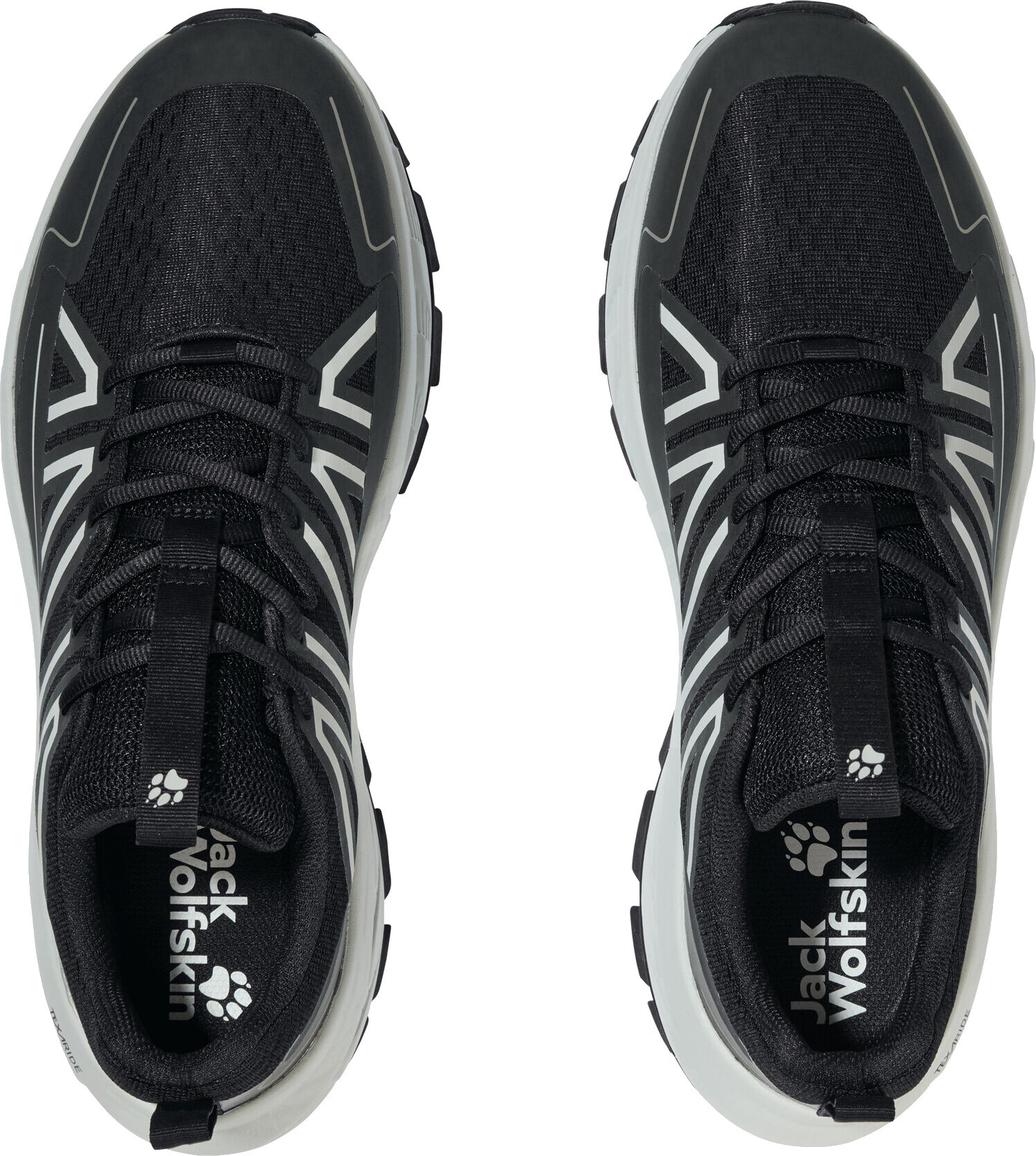 Кросівки чоловічі Jack Wolfskin Wild Hike Low M A65579_6156 40 (6,5 UK) чорні/темно-сіріфото