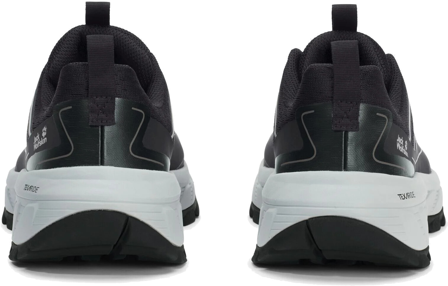 Кросівки чоловічі Jack Wolfskin Wild Hike Low M A65579_6156 40 (6,5 UK) чорні/темно-сіріфото