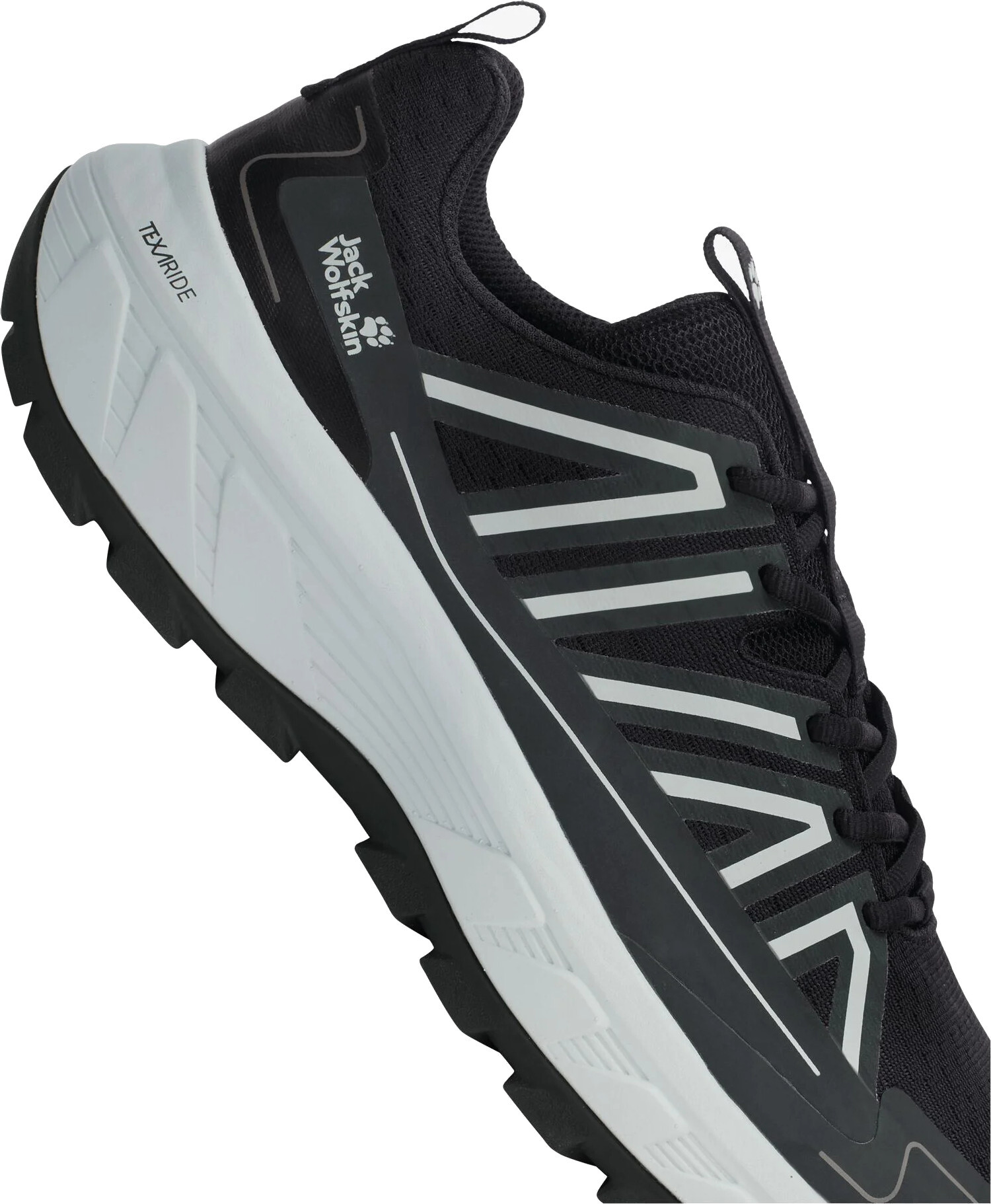 Кросівки чоловічі Jack Wolfskin Wild Hike Low M A65579_6156 40 (6,5 UK) чорні/темно-сіріфото