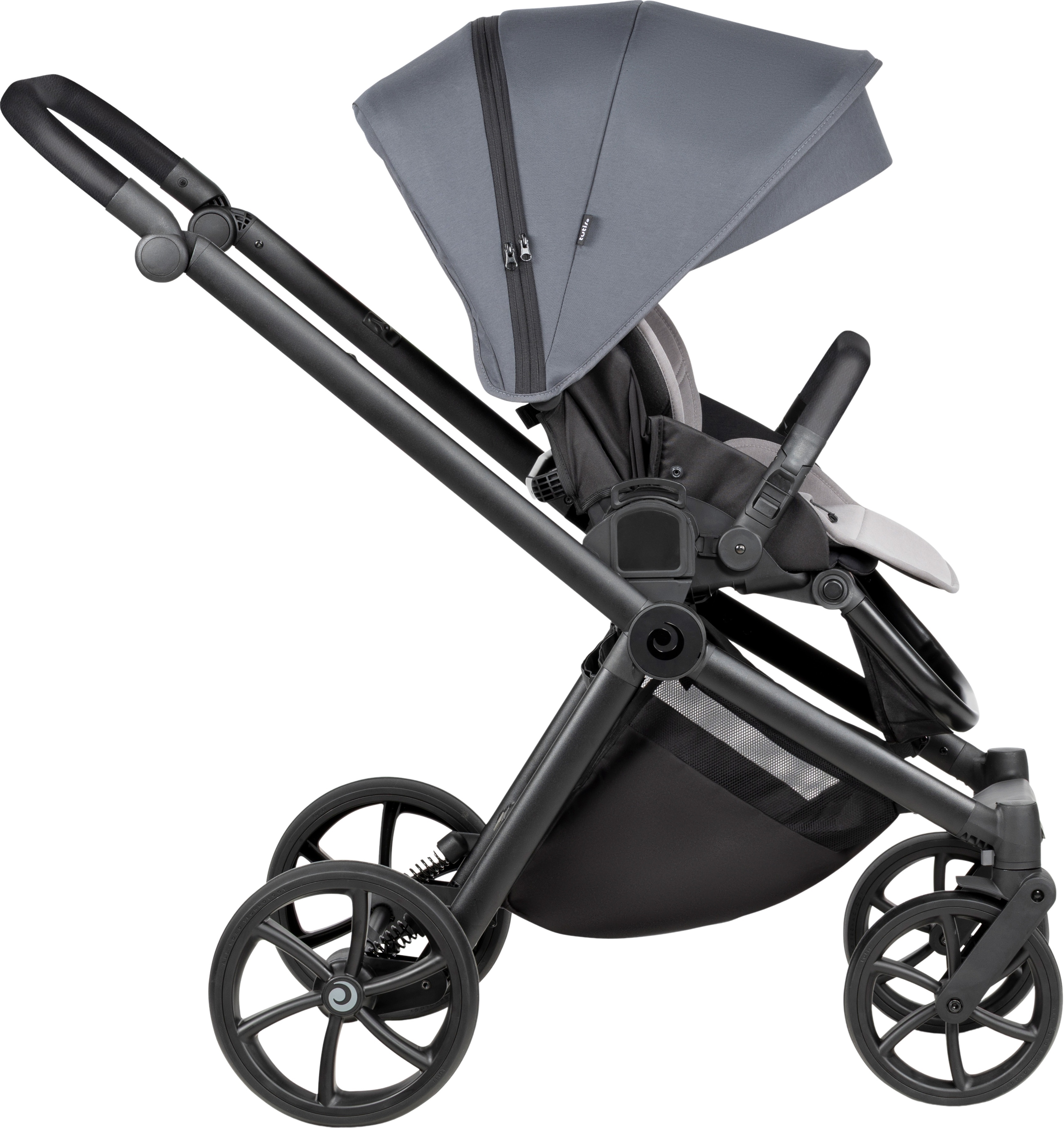 Коляска универсальная Tutis Mio3 Plus Essential Dark Grey (1622103) фото 
