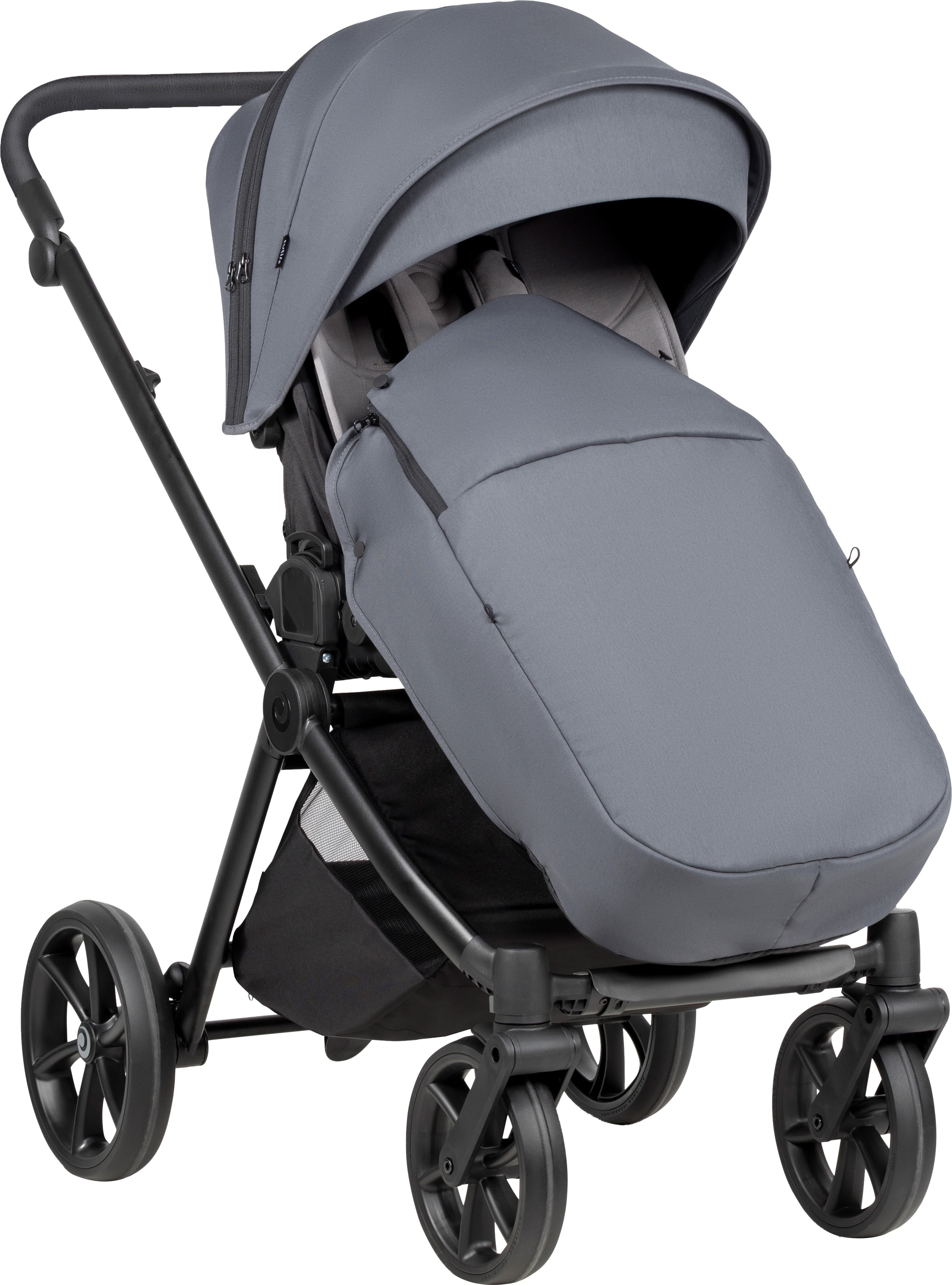 Коляска универсальная Tutis Mio3 Plus Essential Dark Grey (1622103) фото 
