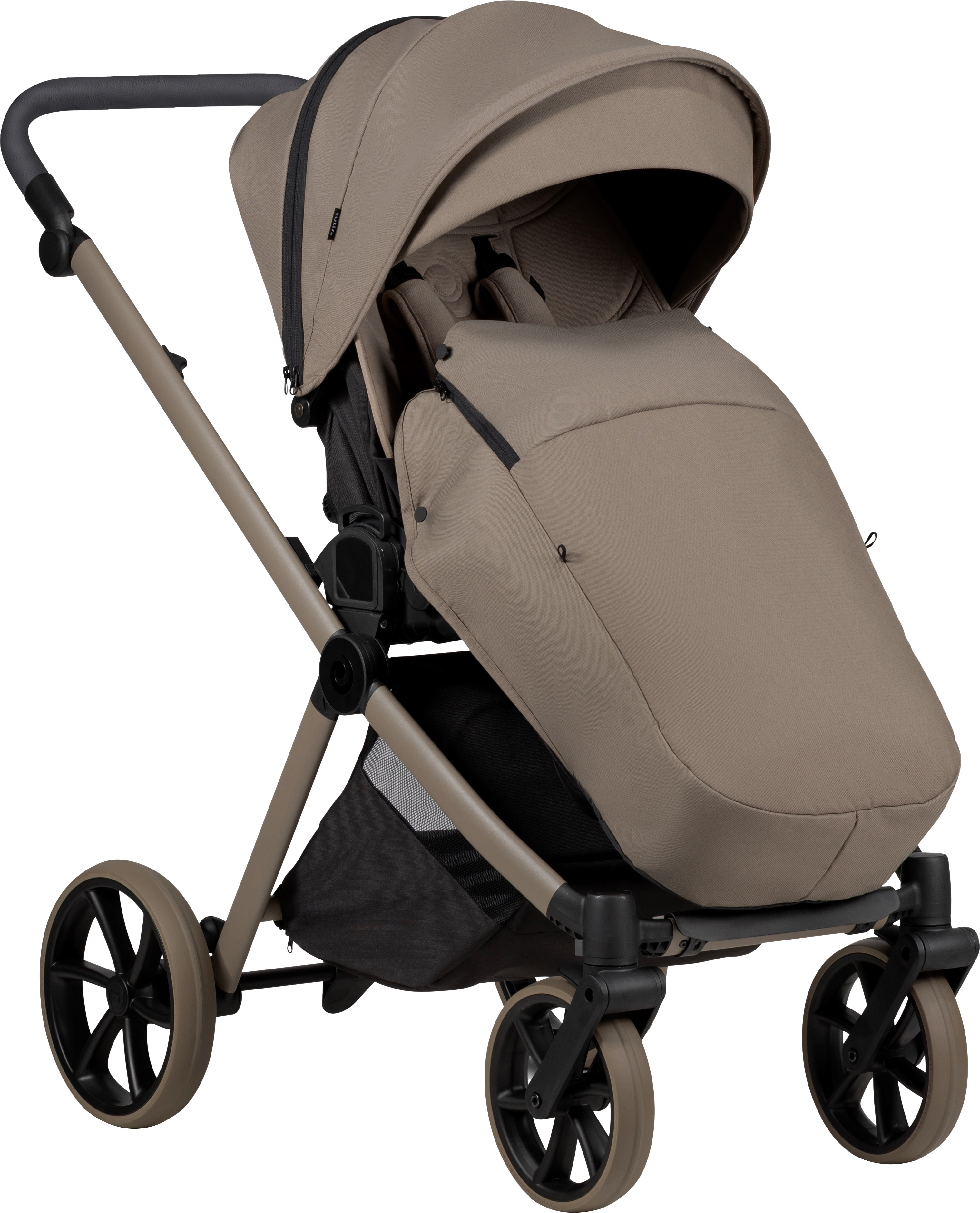Коляска универсальная Tutis Mio3 Plus Essential Taupe Deep (1622078) фото 