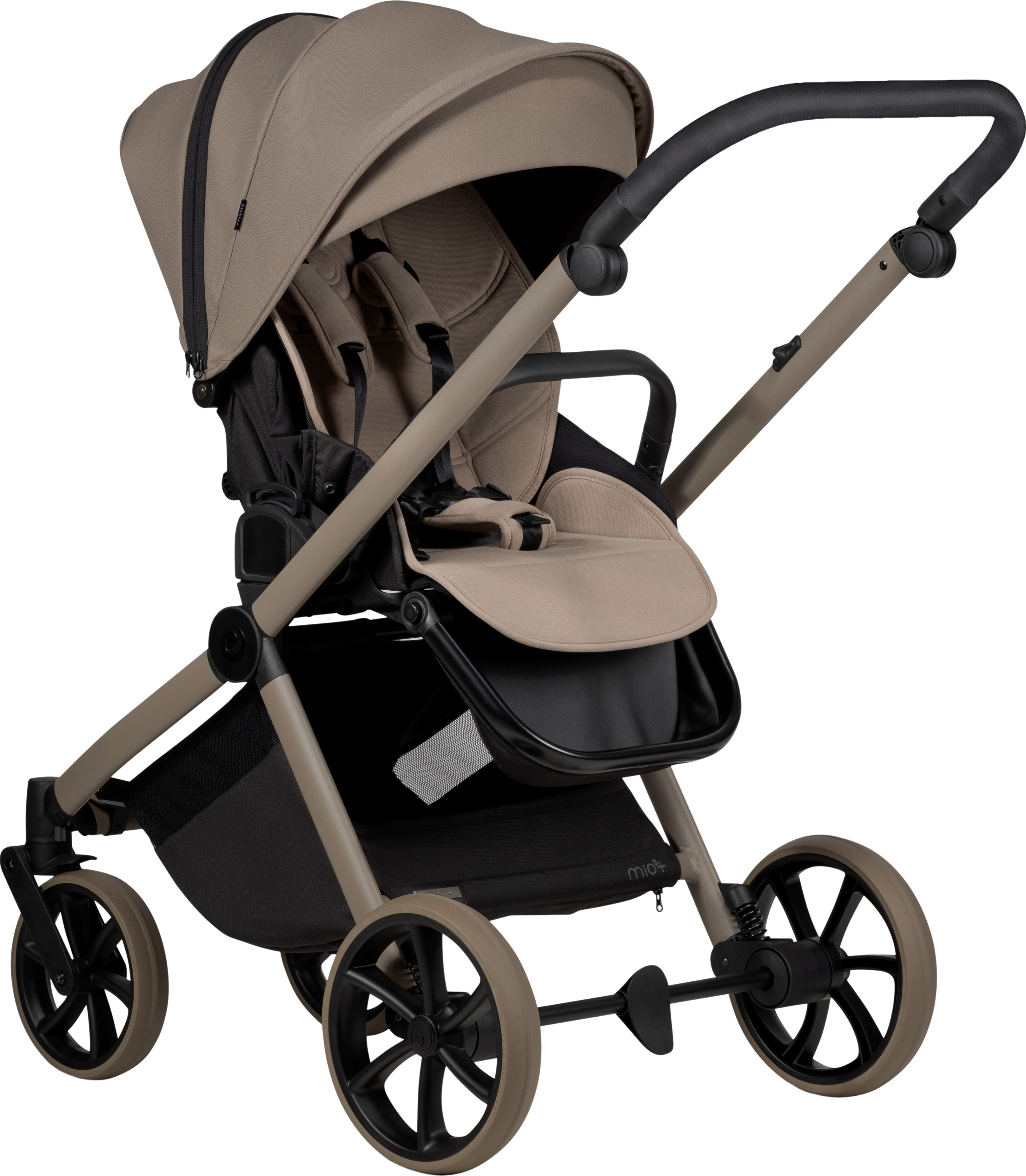 Коляска универсальная Tutis Mio3 Plus Essential Taupe Deep (1622078) фото 