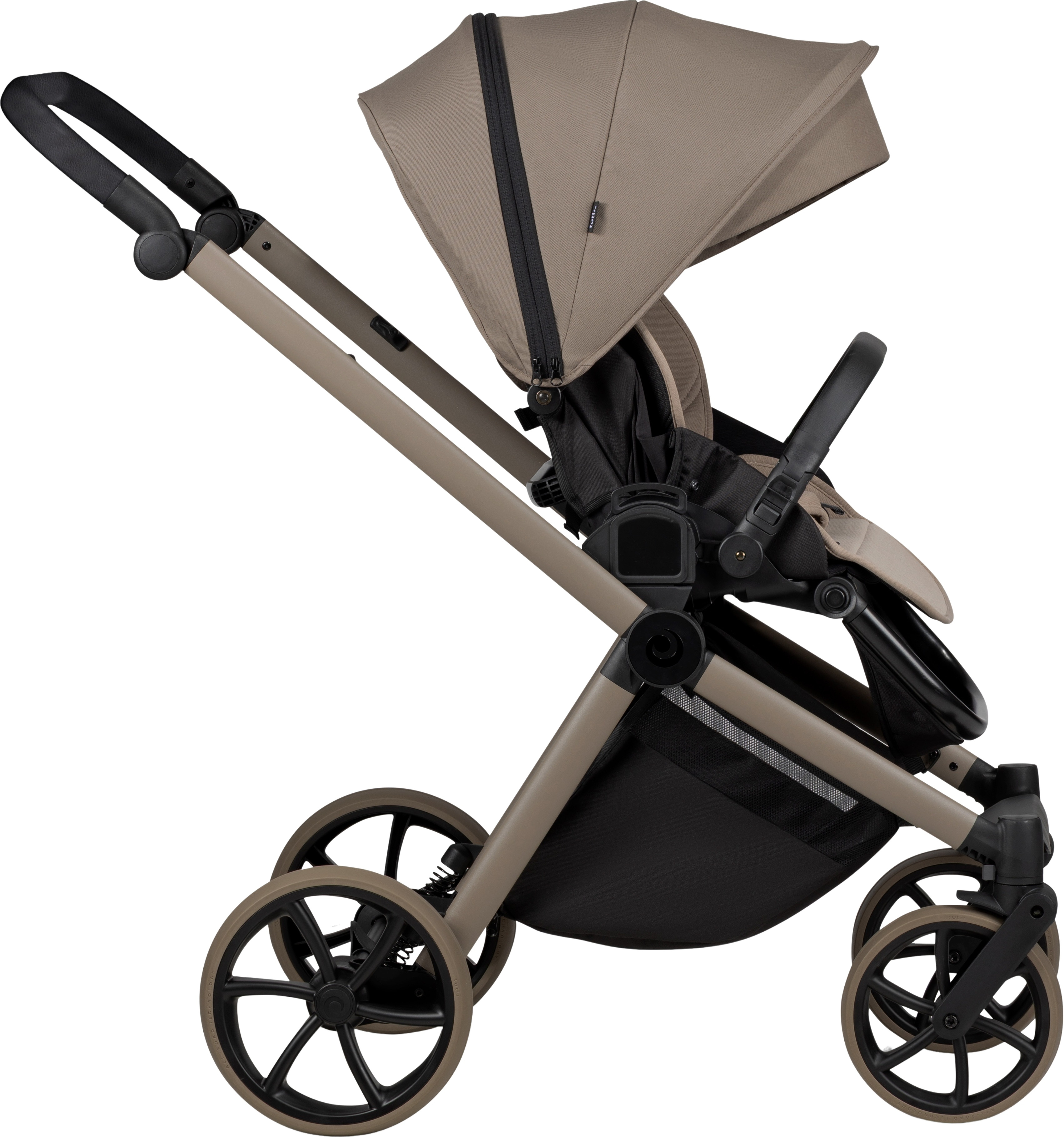 Коляска универсальная Tutis Mio3 Plus Essential Taupe Deep (1622078) фото 