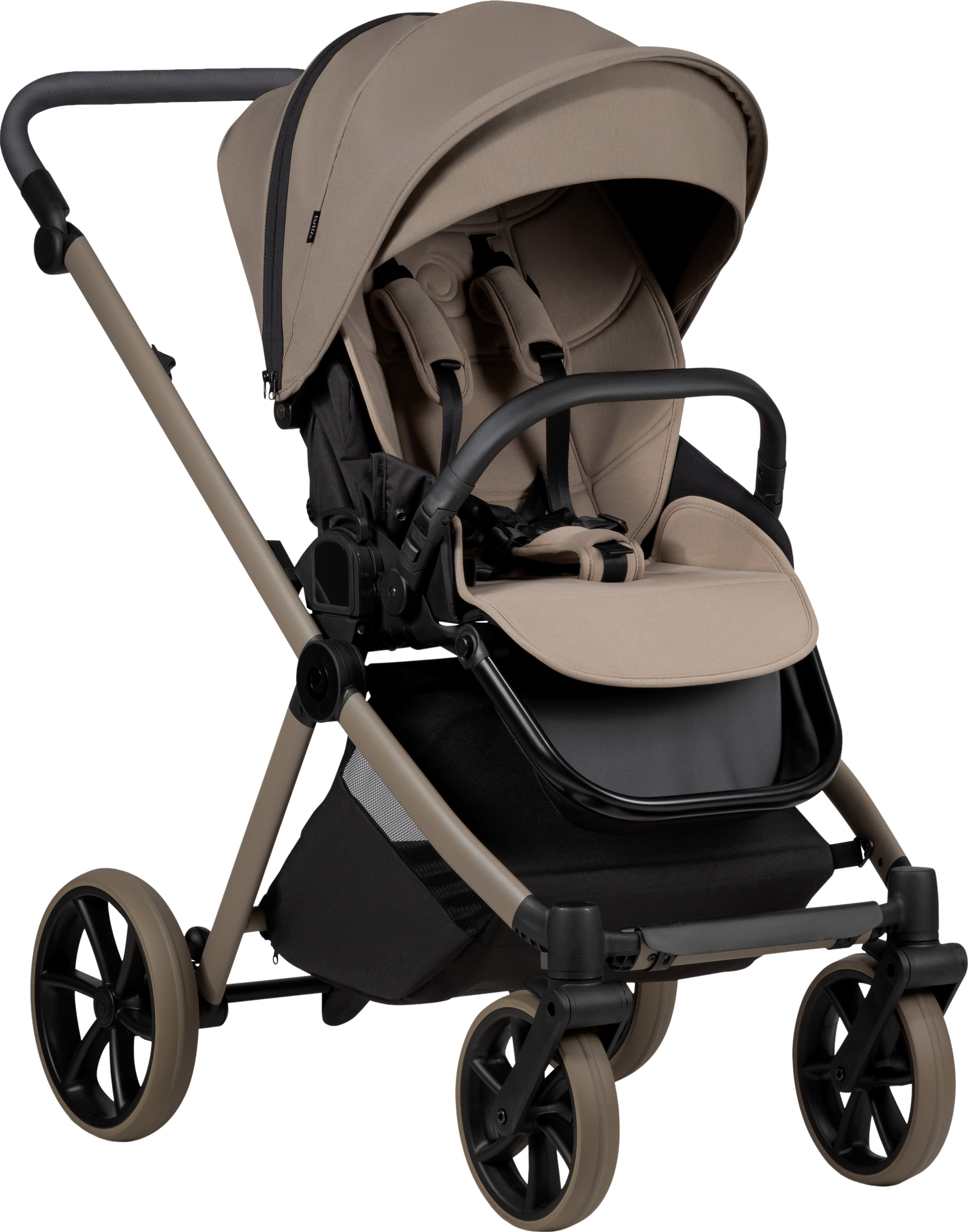 Коляска универсальная Tutis Mio3 Plus Essential Taupe Deep (1622078) фото 