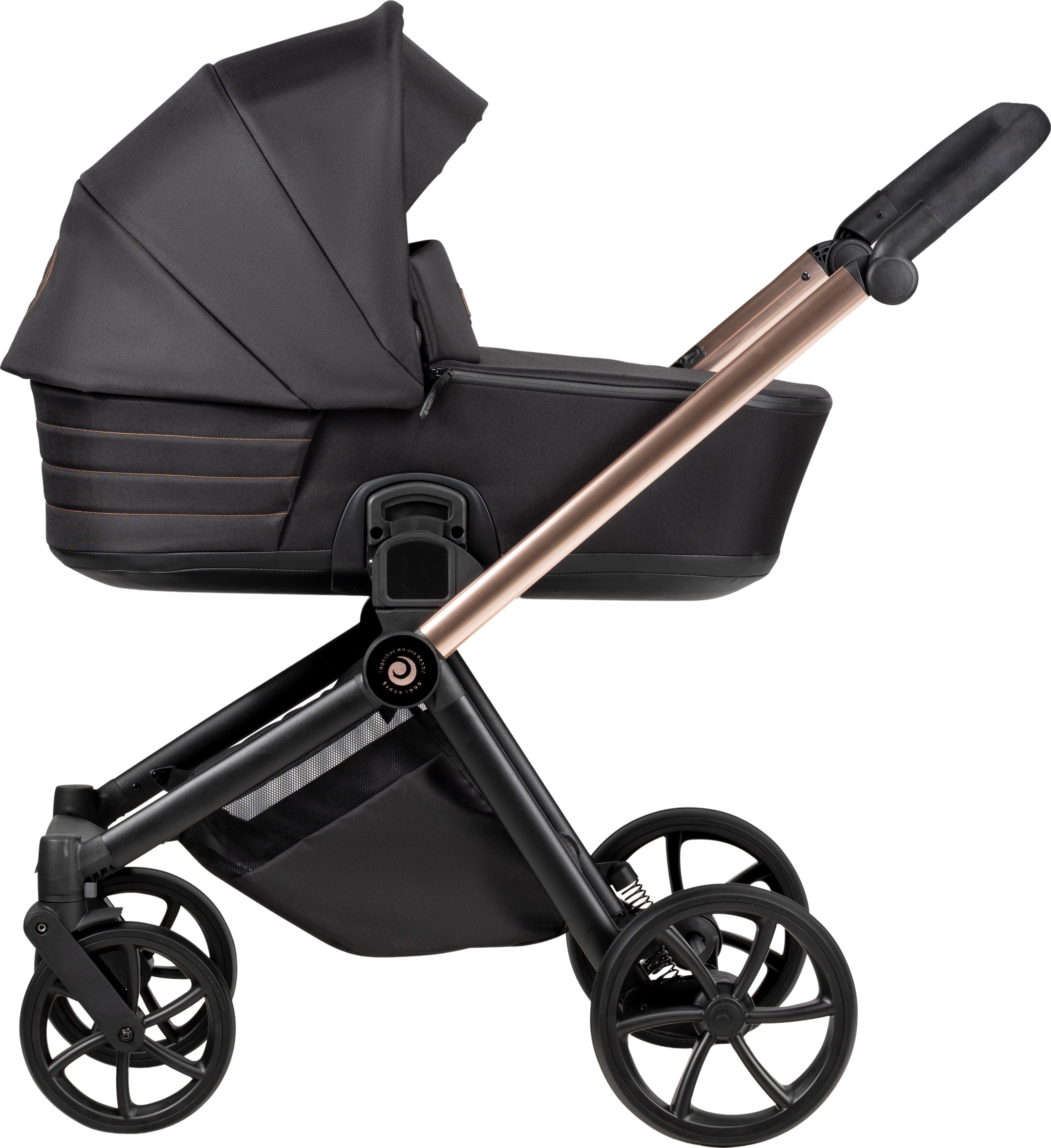 Коляска универсальная Tutis Mio3 Plus Black Edition Rose Gold (1622292) фото 