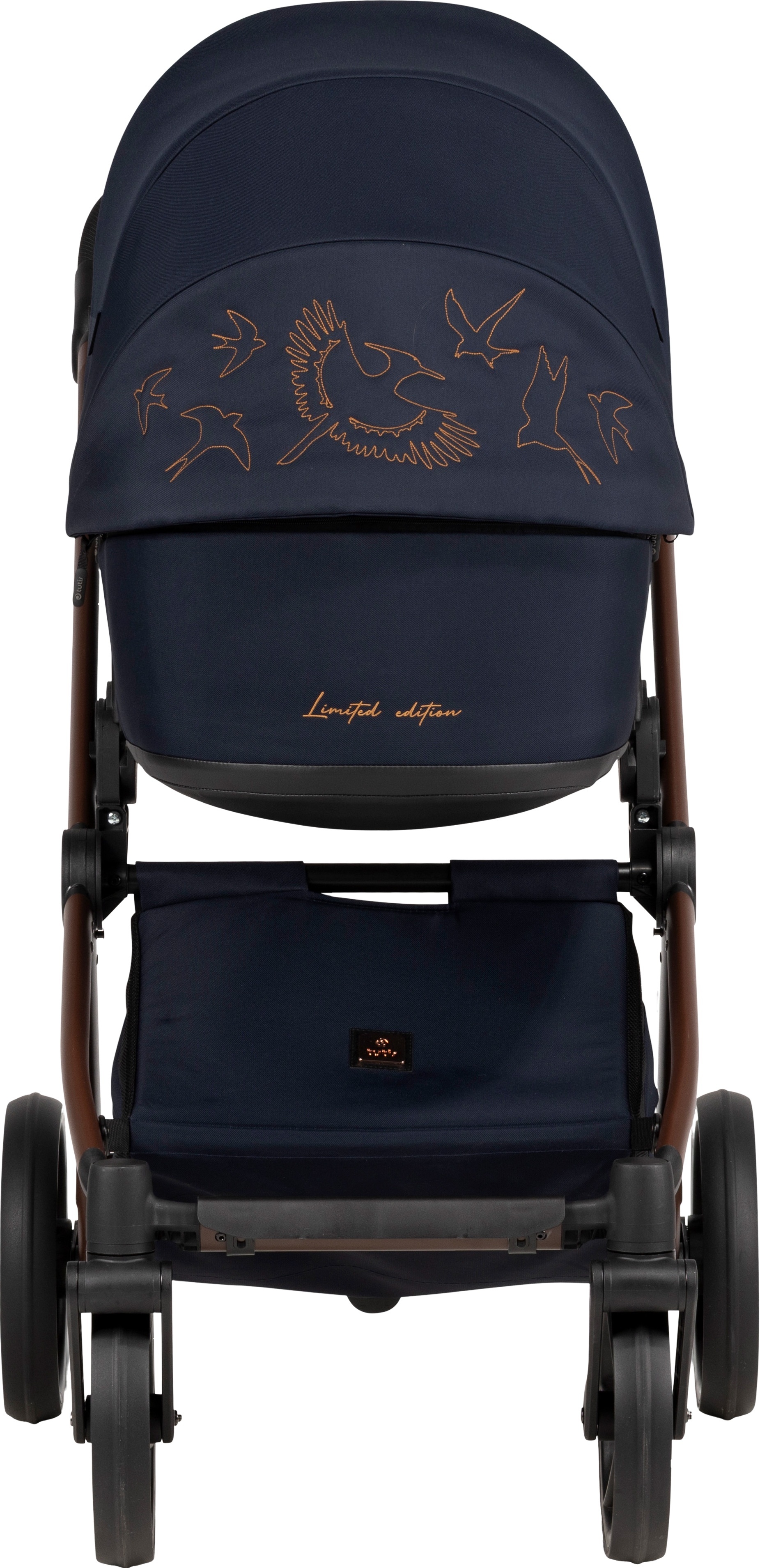 Коляска универсальная Tutis Mio3 Plus Limited Edition Midnight Swallow (1622015) фото 