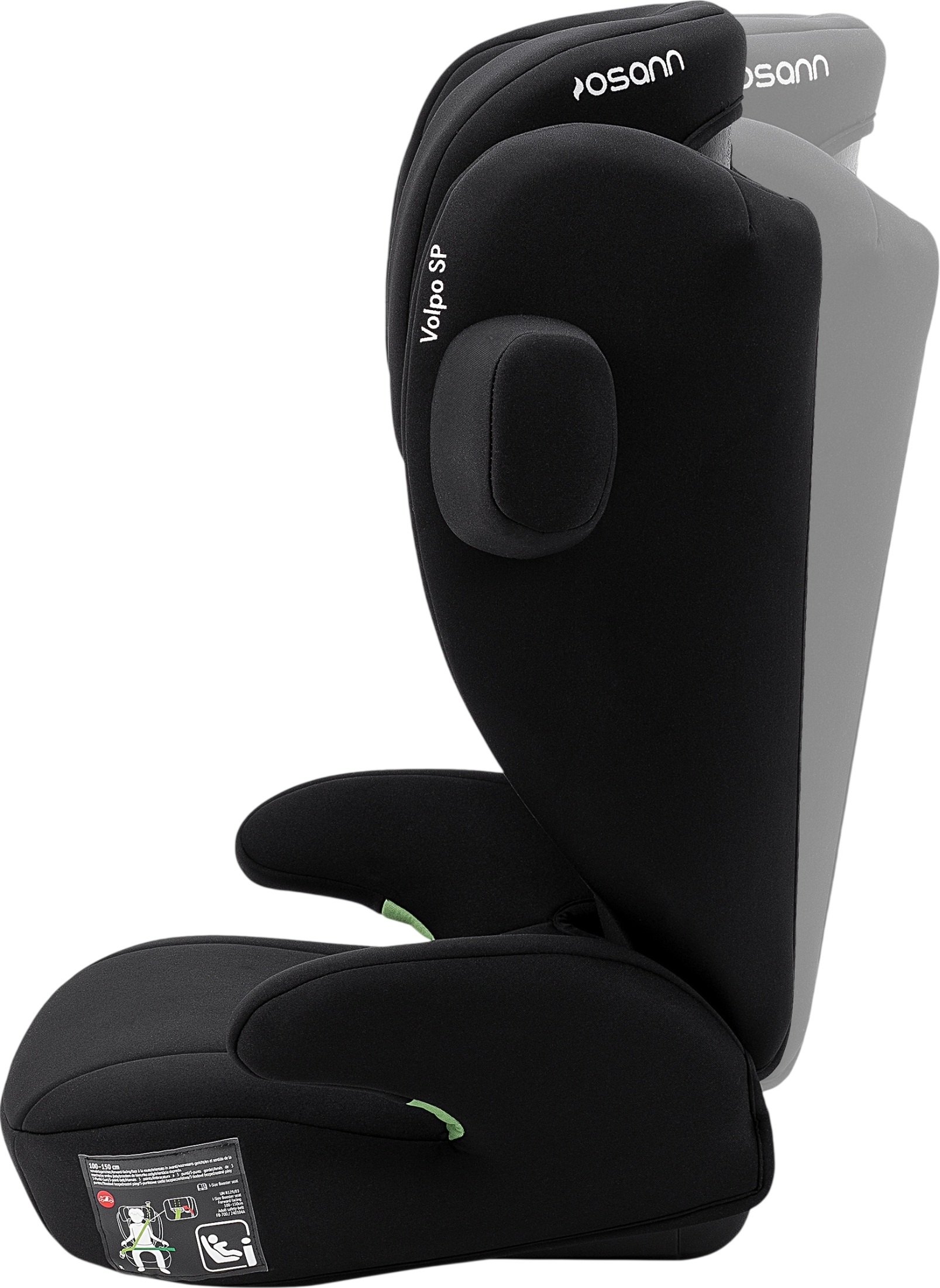 Автокресло Osann Volpo SP i-Size Black (103-328-05) фото 