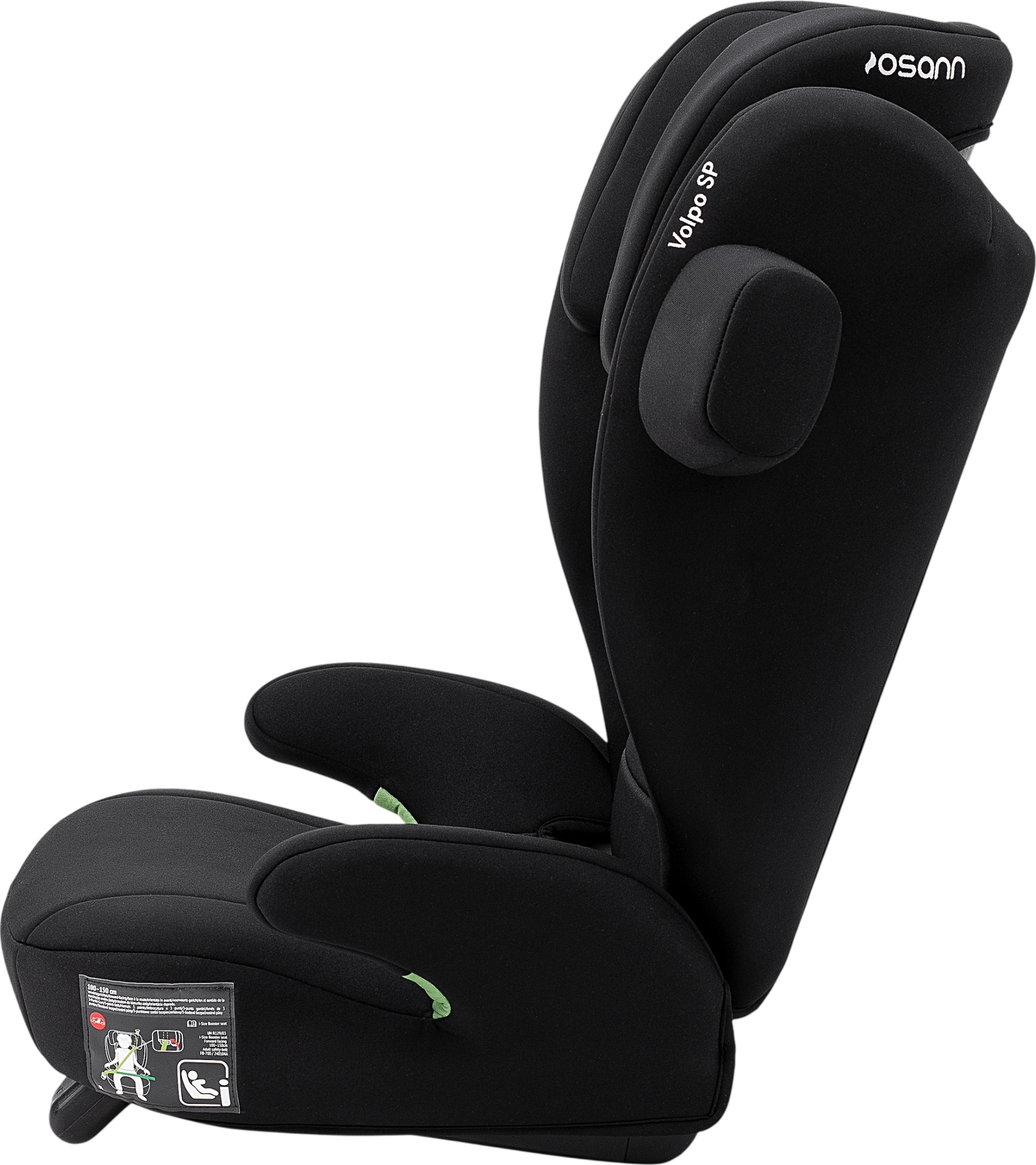 Автокресло Osann Volpo SP i-Size Black (103-328-05) фото 
