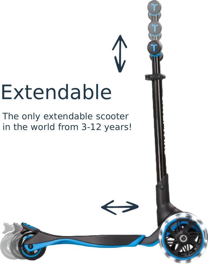 Самокат SmarTrike Xtend Ride-On Blue (2401300)фото