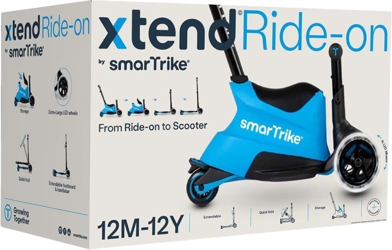 Самокат SmarTrike Xtend Ride-On Blue (2401300)фото