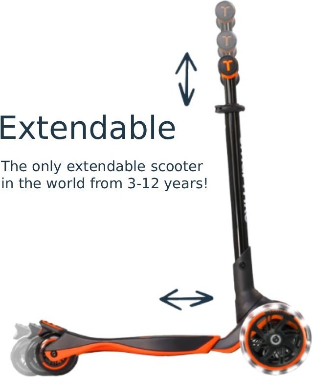 Самокат SmarTrike Xtend Ride-On Orange (2401303)фото