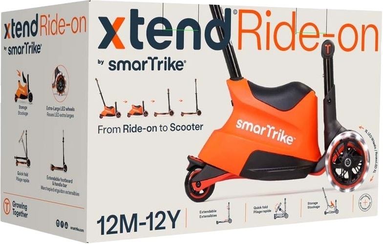 Самокат SmarTrike Xtend Ride-On Orange (2401303)фото
