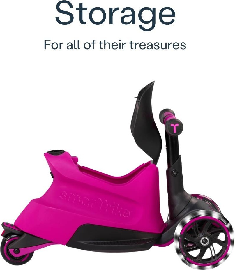 Самокат SmarTrike Xtend Ride-On Pink (2401301)фото