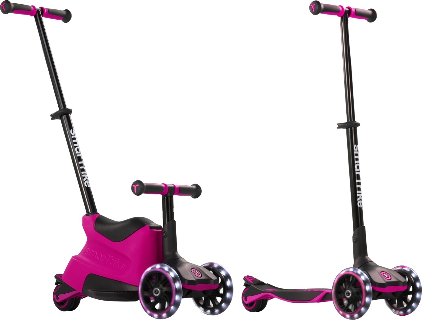 Самокат SmarTrike Xtend Ride-On Pink (2401301)фото