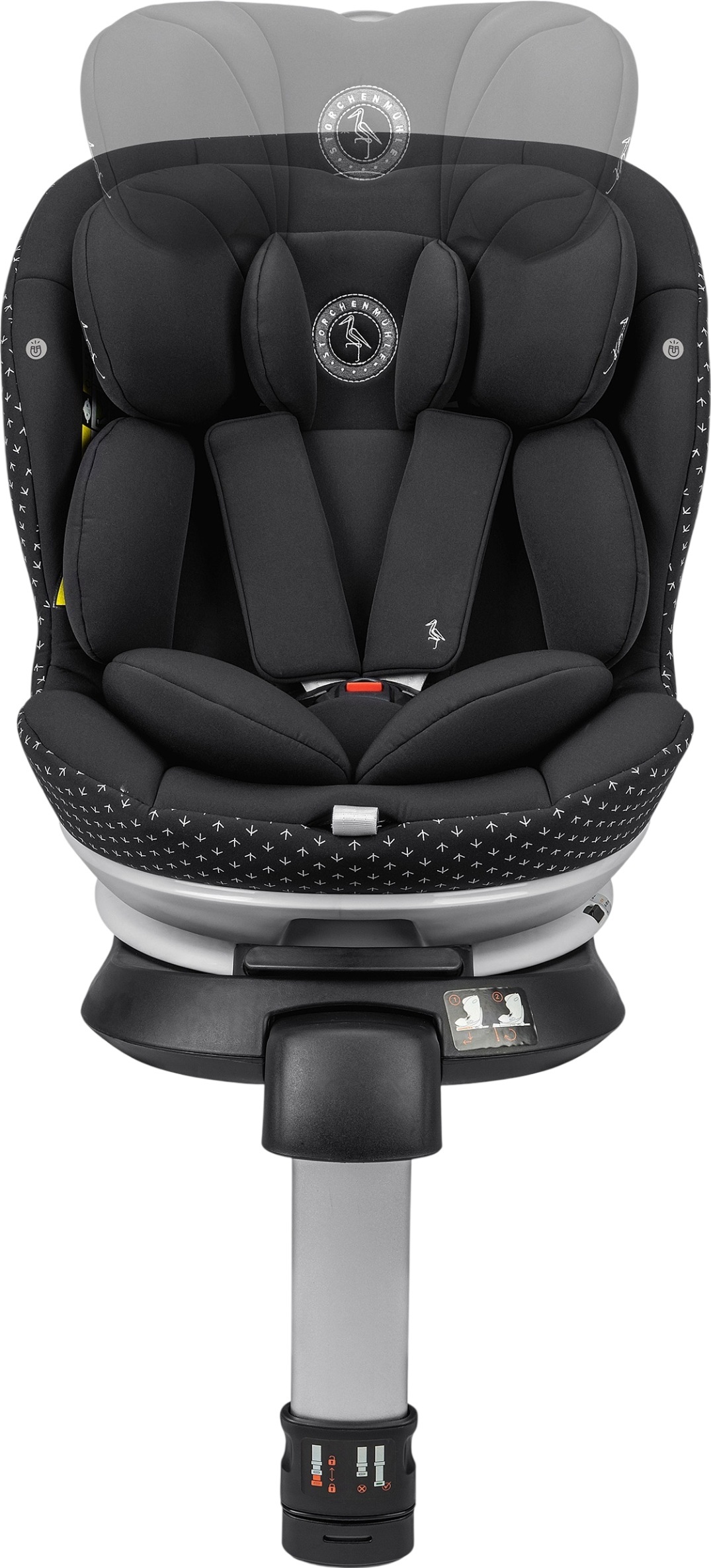 Автокрісло Storchenmuhle Niki Start Onyx (101-263-305)фото4