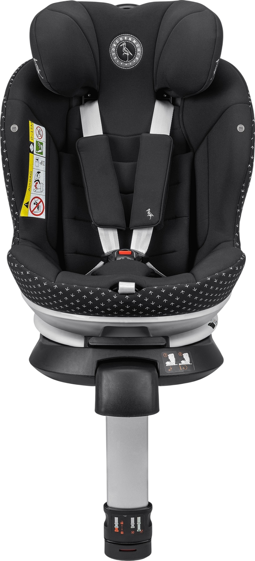 Автокрісло Storchenmuhle Niki Start M Onyx (101-264-305)фото