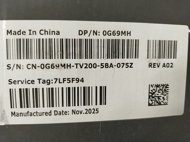 Монітор 27" DELL AW2725DM (210-BQWQ)фото3